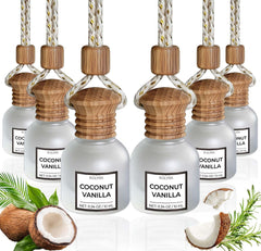Eolyra front packaging showing six coconut vanilla vials and gift-ready box