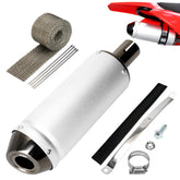 EOPOAYI front view of muffler showing sleek durable finish and visual quality