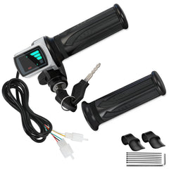 EOPOAYI front view with key showing compact throttle and convenience