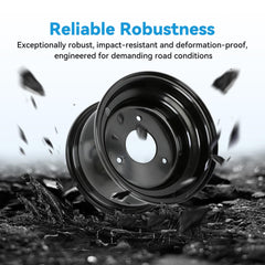 EOPOAYI view of mounting holes and hub ID for easy compatibility checking