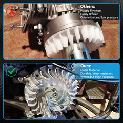 EOPOAYI valve springs and main jet kit pictured to help tuning and engine reliability
