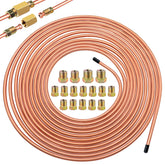 Eoppen brake line coil front view showing full 25 ft length and packaging benefit