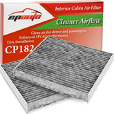 EPAuto CP182 front packaging showing two-pack and compatibility labels for easy selection