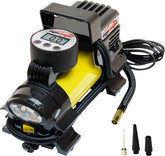 EPAuto front view of compact digital inflator showing form and portability for roadside convenience