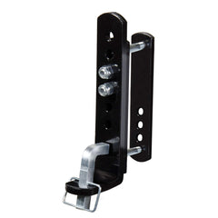 Equal-i-zer front packaging showing bracket kit and hardware for secure sway control