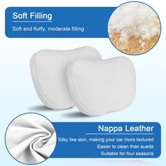 Erivis close-up Nappa leather texture highlighting soft premium finish