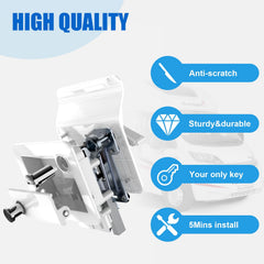 Esakoya keyset and cylinder with four keys for easy backup access