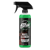 Ethos Handcrafted Car Care front label showing product name and benefit