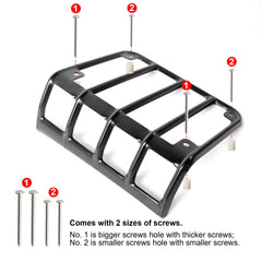 ETL INDUSTRIES mounted on Jeep rear demonstrating protective coverage