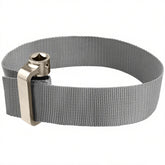 Eudaimonia front view showing whole strap wrench and compact profile benefit