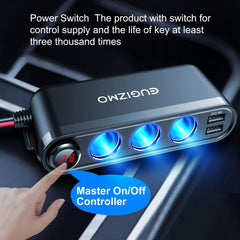 EUGIZMO side view with master switch for easy power control