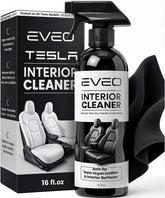 EVEO front label 16oz bottle showing product identity and safe cleaning