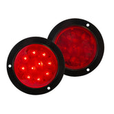 EVERESTHD front view of round tail light showing clear lens and improved visibility