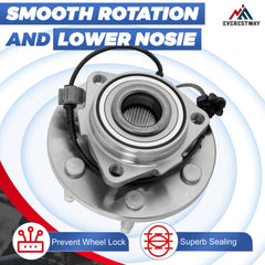 EVERESTWAY bearing seal closeup showing upgraded seal to block moisture and debris