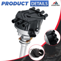 EVERESTWAY cap and rotor close-up highlighting contact points and reduced arcing