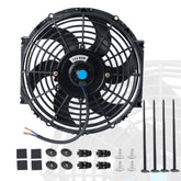 EVERESTWAY front view of 10-inch fan showing slim profile and cooling benefit