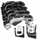 EVERESTWAY intake manifold front view showing port layout and fit benefits
