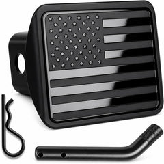 eVerHITCH front faceplate showing matte black finish and secure fit benefit