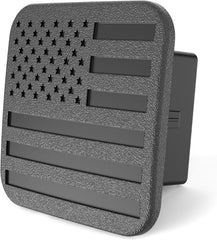 eVerHitch front view showing American flag design and clean protective finish