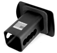 eVerHITCH installed on a truck receiver demonstrating secure fit and protection