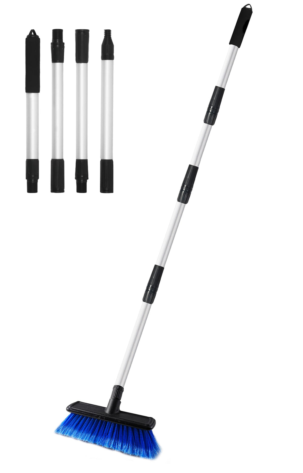 EVERRUSH front view full assembled brush showing reach and coverage benefit