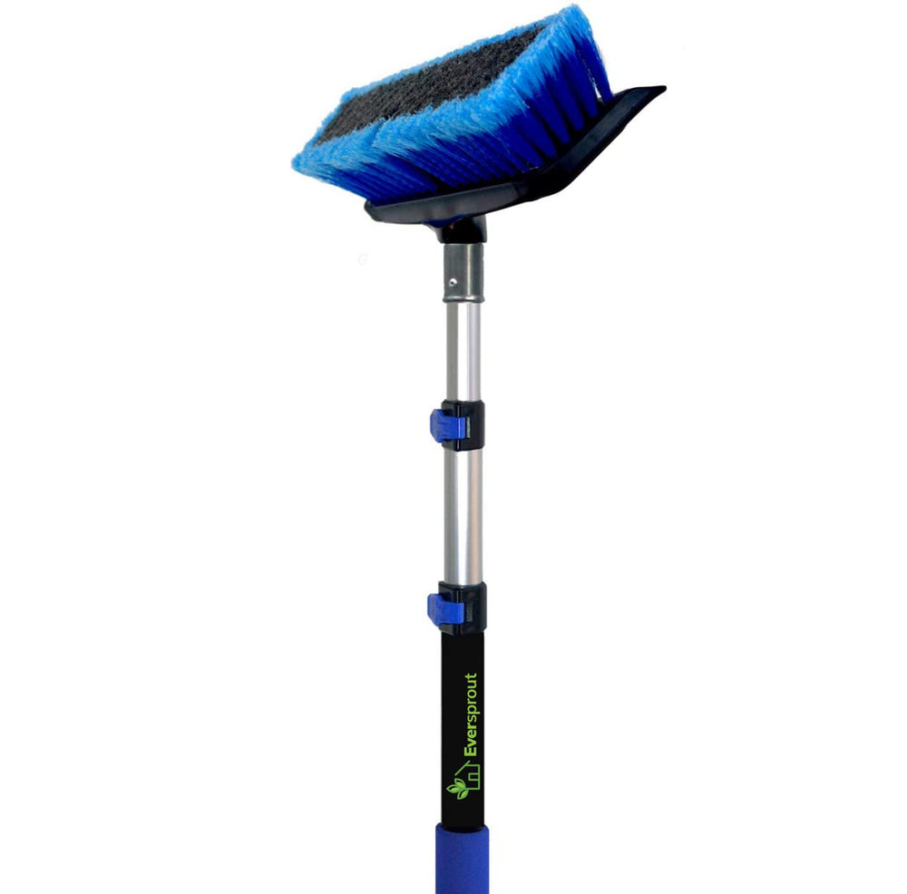 EVERSPROUT front view of brush head showing soft bristles and full coverage