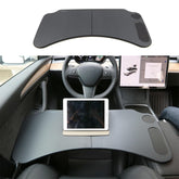 EVFITUS tray front on armrest showing stable workspace benefit