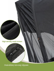 EVFITUS internal hook attachment detail showing secure seal and gap reduction