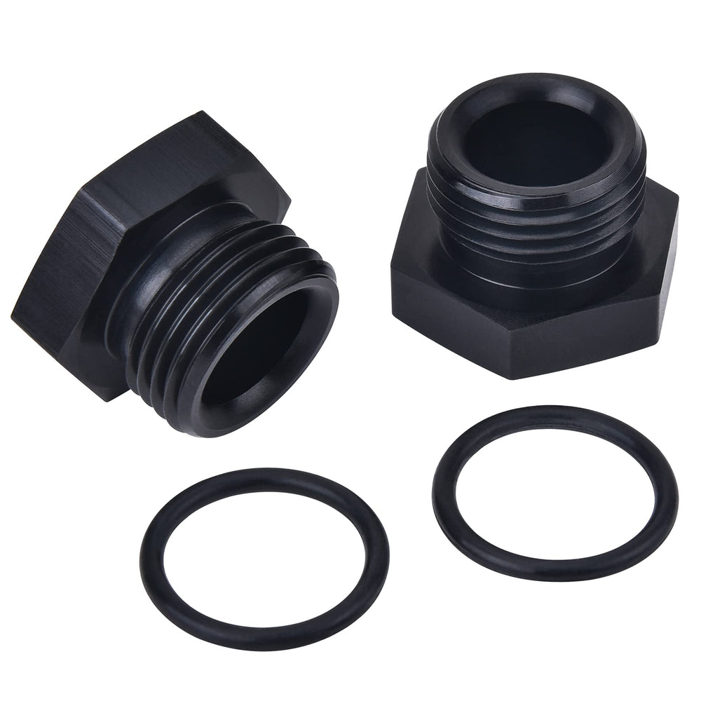 EVIL ENERGY front view of AN10 cap showing hex head and compact design for easy installation
