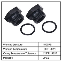 EVIL ENERGY ORB sealing face with NBR O-ring visible for leak-resistant performance