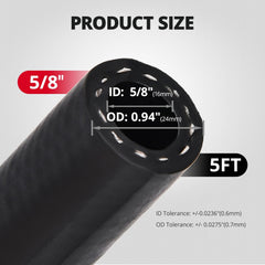 EVIL ENERGY hose bending to show minimum bend radius and easy routing benefit