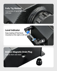 EVIL ENERGY bottom drain plug and barb with O-ring for leak prevention