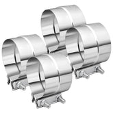 EVIL ENERGY clamp front view showing band and bolt for reliable sealing