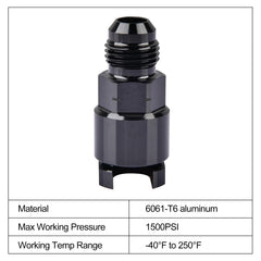 EVIL ENERGY installed on a fuel rail demonstrating easy integration and secure fitment