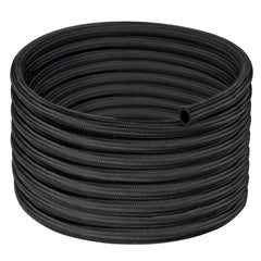 EVIL ENERGY front view of 10AN braided fuel hose showing length and finish