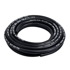 EVIL ENERGY front view of 25ft marine fuel hose showing length and label, durable supply