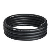 EVIL ENERGY front view of 5/16 fuel hose showing label and length benefit