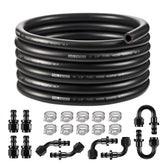 EVIL ENERGY front packaging showing complete 20FT fuel line kit and components, clear identification and contents