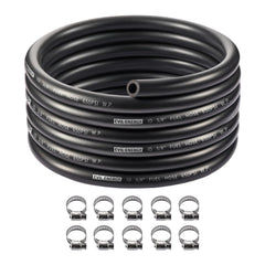 EVIL ENERGY front packaging coil showing 20ft hose and clamps for easy install