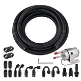 EVIL ENERGY front packaging showing complete 6AN fuel line kit benefit of included components