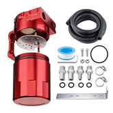 EVIL ENERGY front view assembly showing compact aluminum body and mounts, prevents intake oil buildup