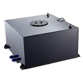 EVIL ENERGY front view of black fuel cell showing compact shape and mounting benefits