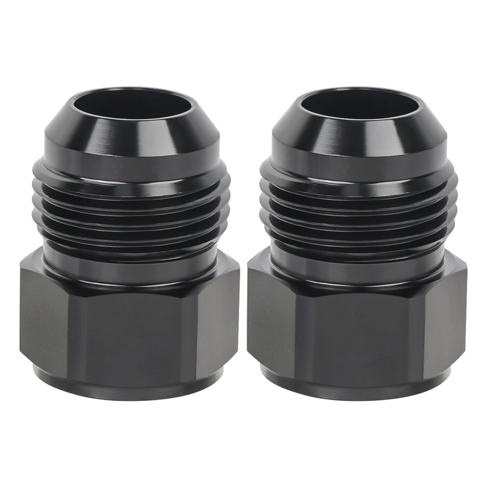EVIL ENERGY front view of coupler showing shape and black anodize for durable finish