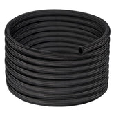 EVIL ENERGY front view of 20ft AN8 hose showing full coil and flexibility benefit