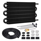 EVIL ENERGY front view of black 6-pass cooler showing compact profile and fit benefit
