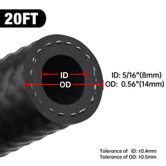 EVIL ENERGY close-up of hose end fitting and cut end showing clean cut and fitting compatibility