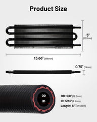 EVIL ENERGY CPE hoses and fittings close detail showing high-pressure durability