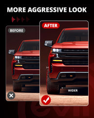 EVIL ENERGY mounted on F150 hub showing improved clearance benefit