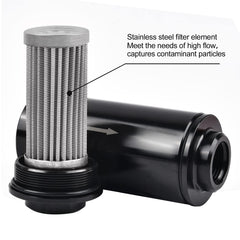 EVIL ENERGY o-ring and threaded connection detail ensuring leak-resistant fuel system seal