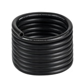EVIL ENERGY front view of 20 ft hose showing packaging and product benefit durability